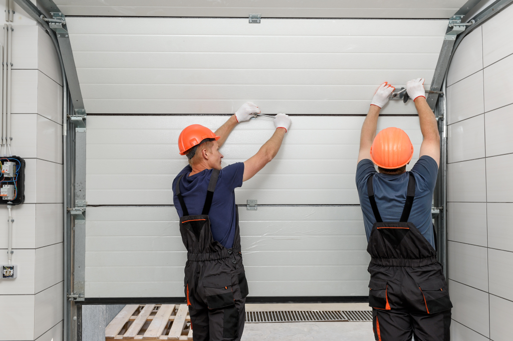 Porte de garage enroulable installation professionnelle